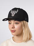 Бейсболка MITCHELL NESS арт. HP13204-CBUBLCK Chicago Bulls NBA (черный)